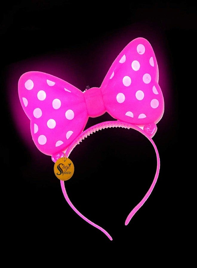 Sage Square Cute LED Lighting Festival Christmas Halloween Party Birthday Hairband/Headband Kids Adult Home Decoration/Functions (1 Piece) (Random) - Image 4